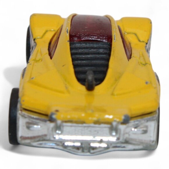 2004 Hot Wheels Ultra Rare Yellow Side Draft Cyborg Assault Exclusive Die-Cast T - Picture 4 of 8